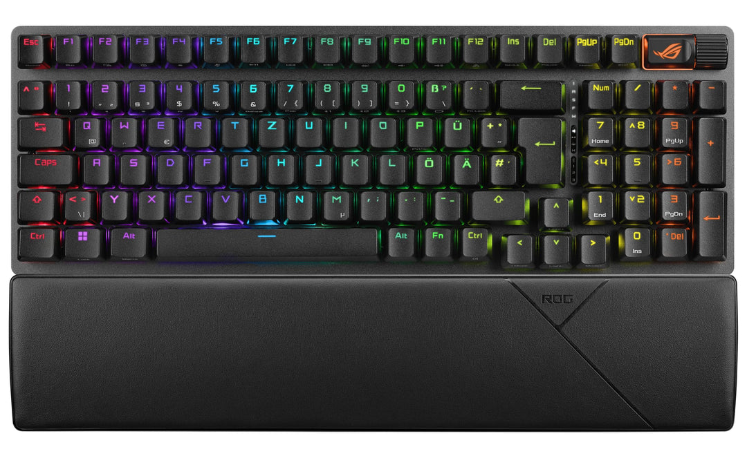 ASUS ROG Strix Scope II 96 Wireless mechanische Gaming Tastatur (ROG NX-Switches, Handballenablage,