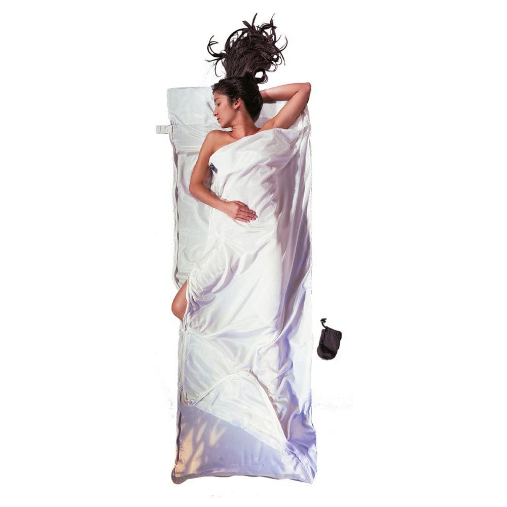 Cocoon Koppelbarer Seiden-/Baumwollschlafsack Travel Sheet Coupler Natural - Silk/Cotton natural whi