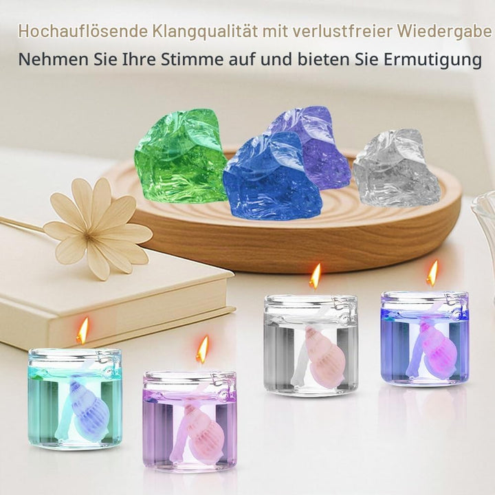 RANJIMA Gel Wachs Kerze Making Kit, Gelee Wachs DIY Kerze Machen Handgefertigte Material Crystal für