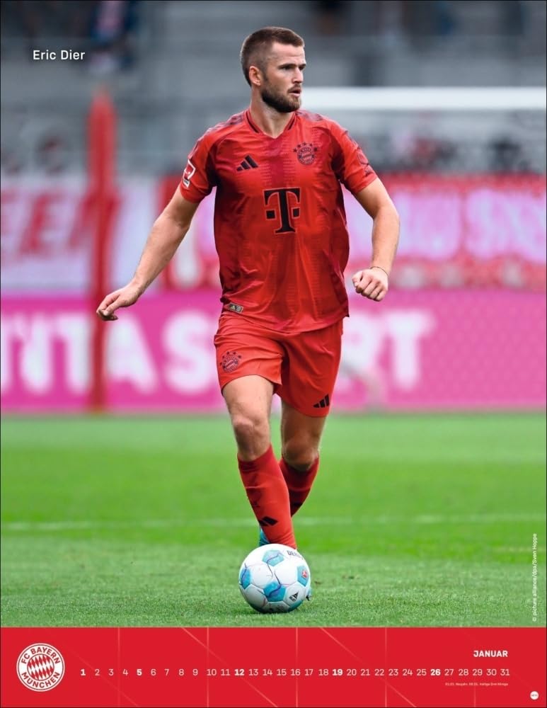 FC Bayern München Posterkalender 2025: Wandkalender mit den besten Spielerfotos des FC Bayern. Tolle