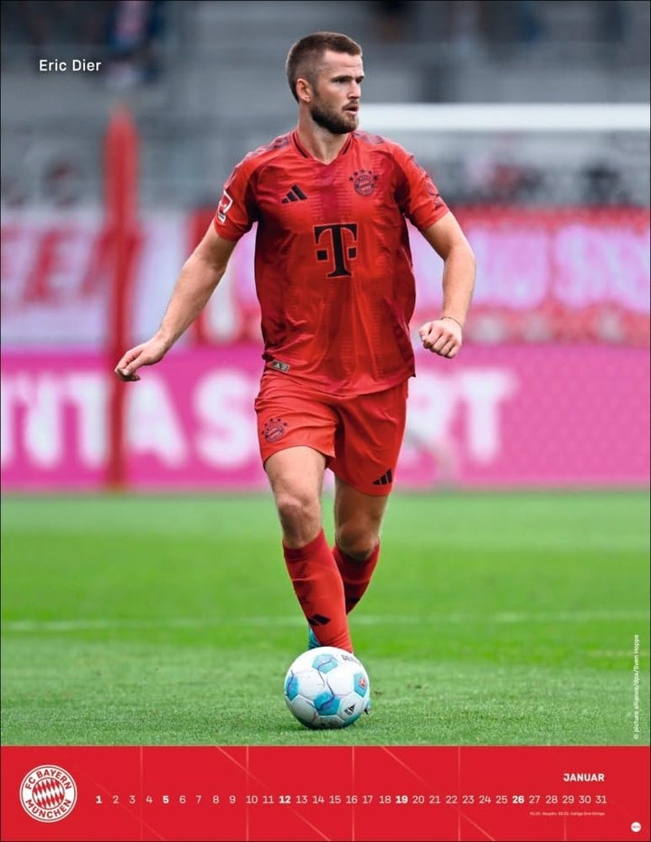FC Bayern München Posterkalender 2025: Wandkalender mit den besten Spielerfotos des FC Bayern. Tolle