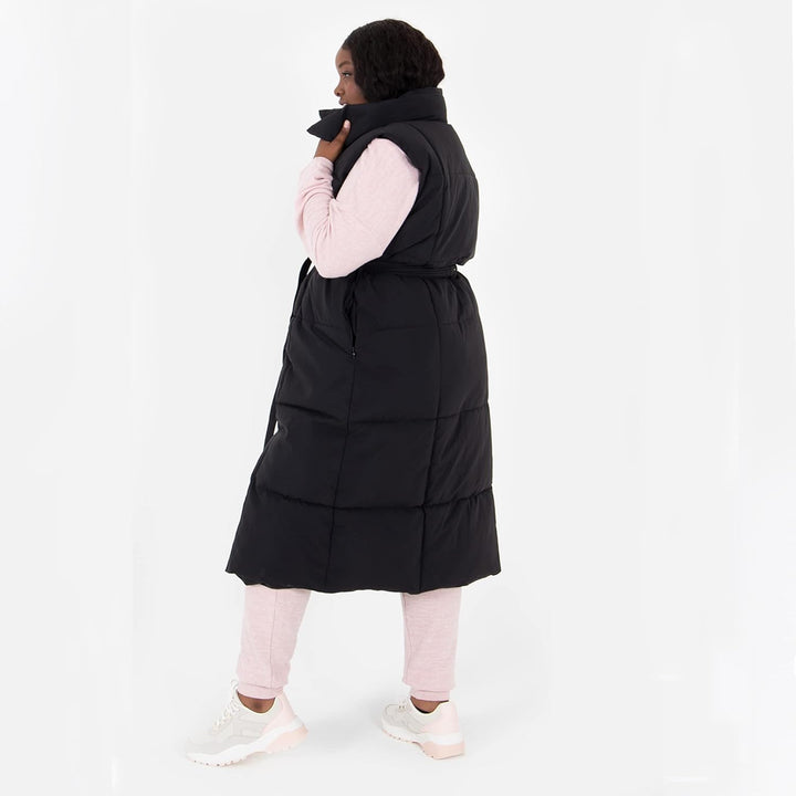 Lovedrobe Damen Ladies Womens Gilet Sleeveless Winter Jacket Coat Long Quilted Body Warmer Plus Size