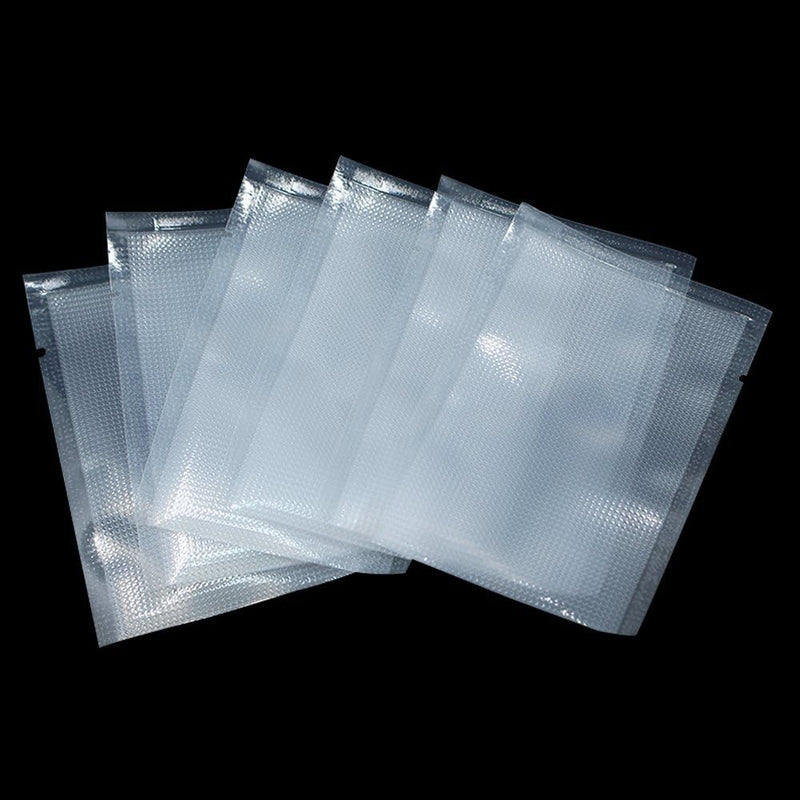 WACCOMT Pack 100 Stücke Poly Plastik Verpacken Taschen Öffnen Sie Oberseite Heisssiegel Vakuum Beute