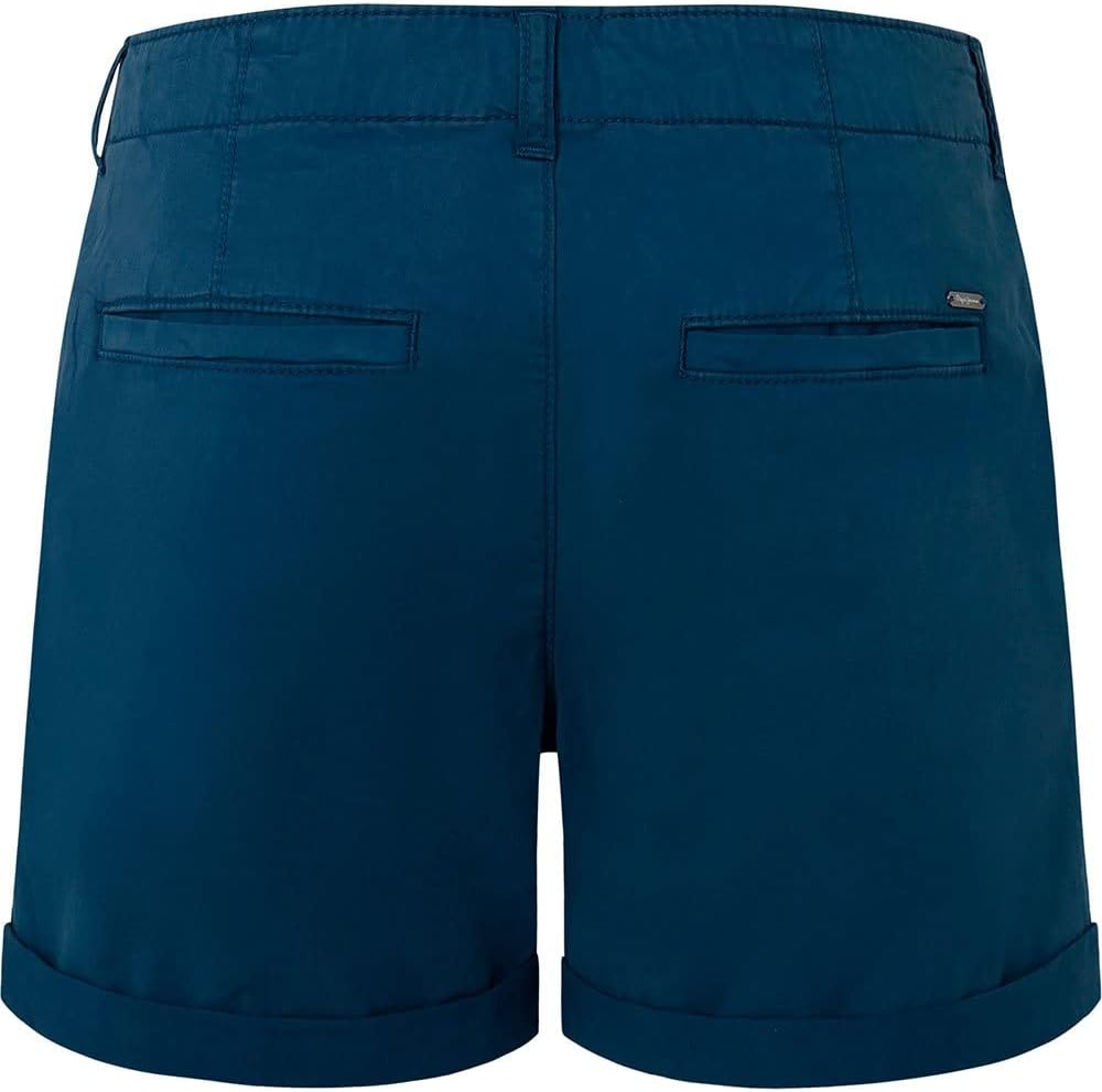Pepe Jeans Damen Junie Shorts 29W Blue (Ocean), 29W Blue (Ocean)