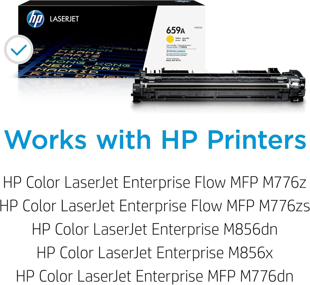 HP 659A Yellow Original LaserJet Toner Cartridge