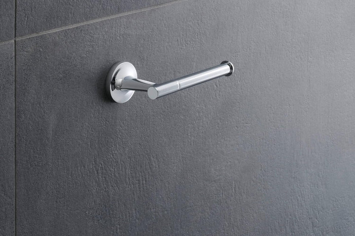 Duravit Papierrollenhalter Starck T, für 1 Rolle, Wandmontage, Chrom ohne Deckel für 1 Rolle Chrom,