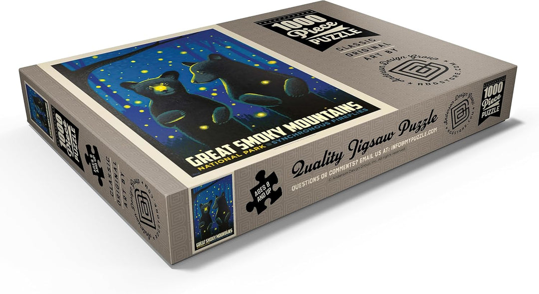 Great Smoky Mountains National Park: Firefly Cubs - Premium 1000 Teile Puzzle - MyPuzzle Sonderkolle