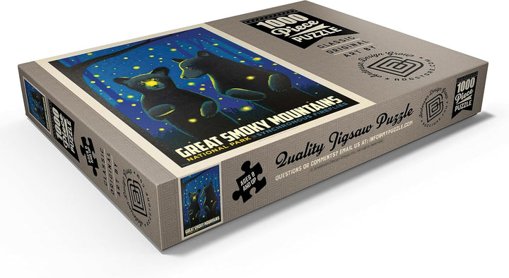 Great Smoky Mountains National Park: Firefly Cubs - Premium 1000 Teile Puzzle - MyPuzzle Sonderkolle