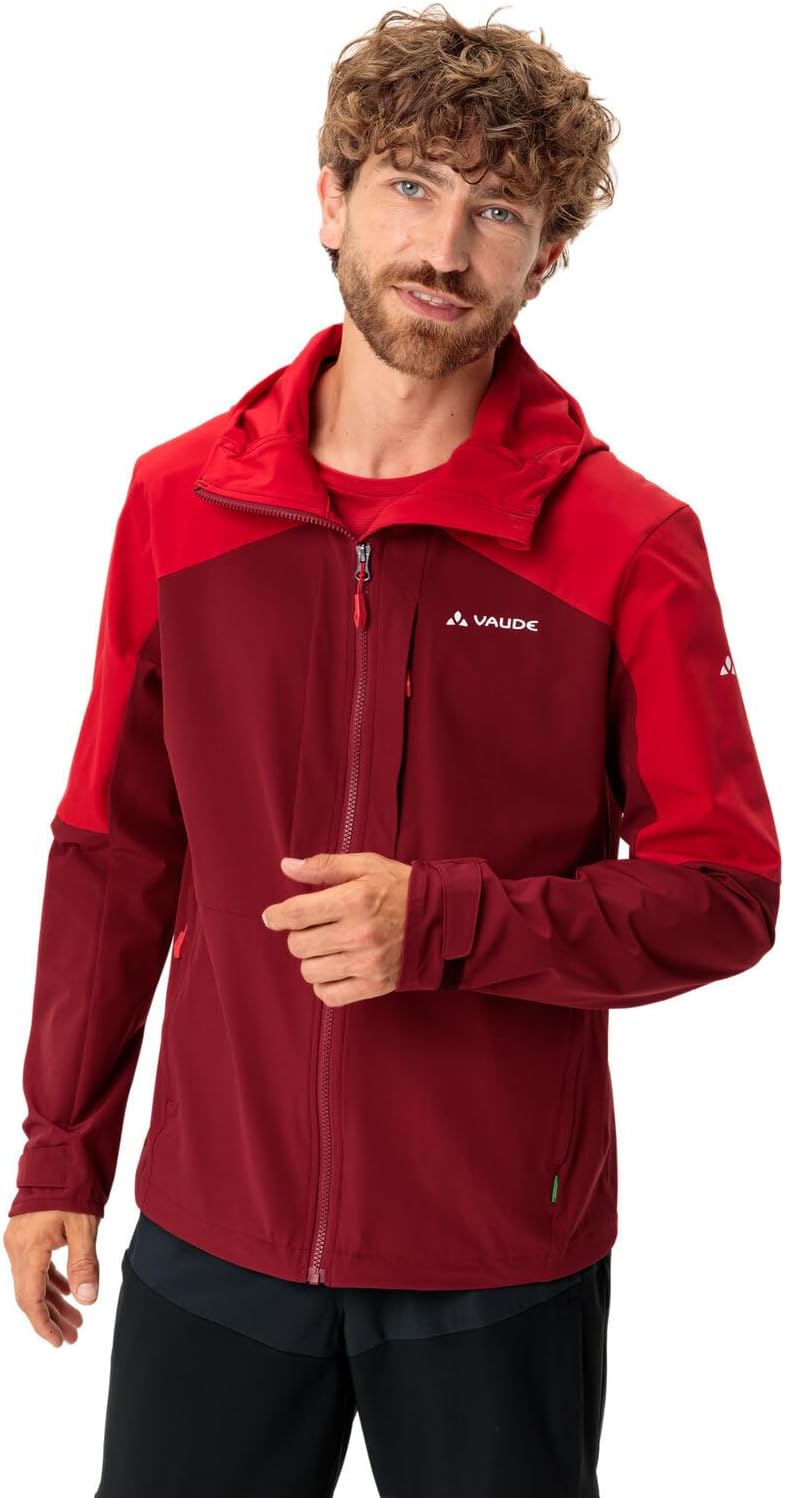 VAUDE Herren Men's Elope Wind Jacket Jacke S carmine, S carmine