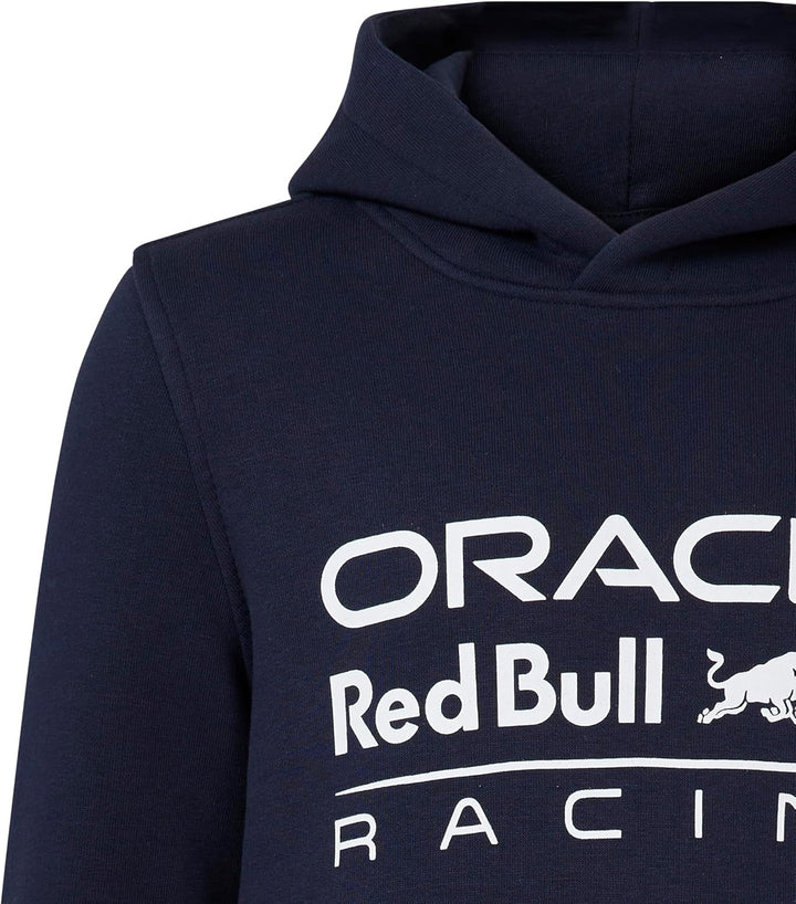 Red Bull Racing Kapuzenpullover, für Kinder, F1, Team-Logo, offizielle Formel 1, Blau – 8 Jahre, bla