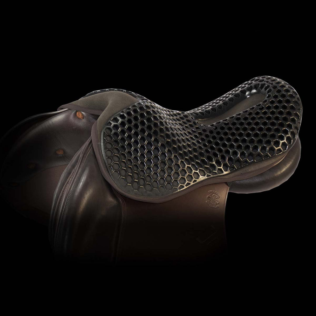Acavallo Sattelsitzkissen Jump Gel Ortho Coccyx, Grösse:L, Farbe:schwarz L Schwarz, L Schwarz