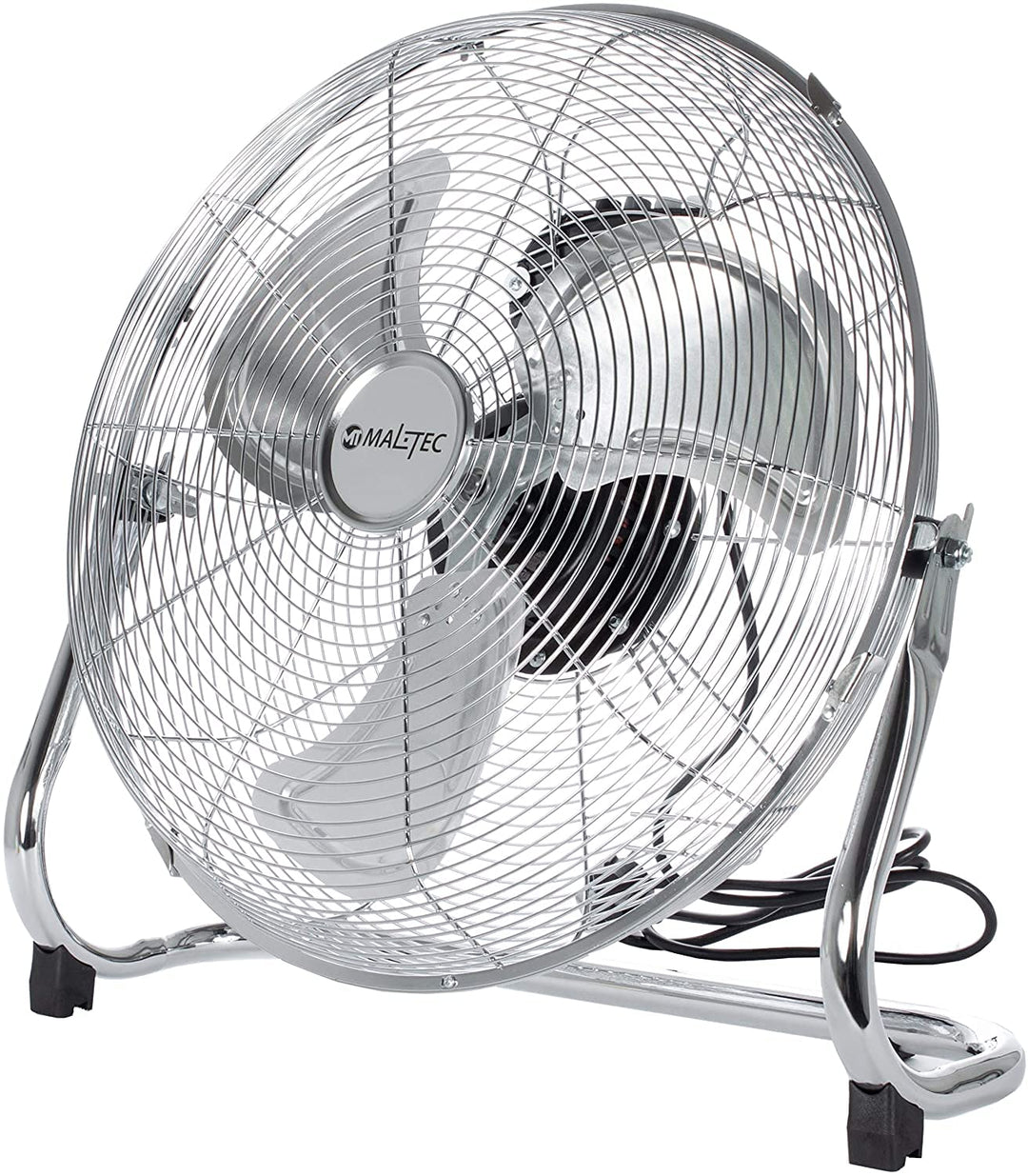MalTec Standventilator W-OC150WT | leise Boden Ventilator 44cm | 3 Geschwindigkeitsstufen | Tragbar