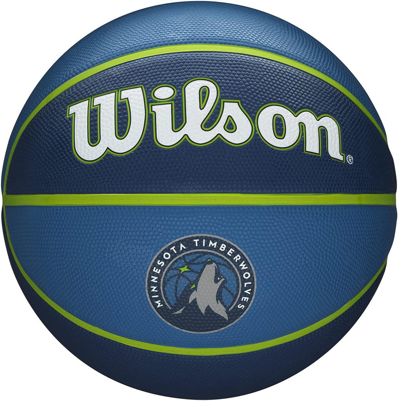 Wilson Unisex-Adult NBA Team Tribute Basketball 7 Minnesota Timberwolves, 7 Minnesota Timberwolves