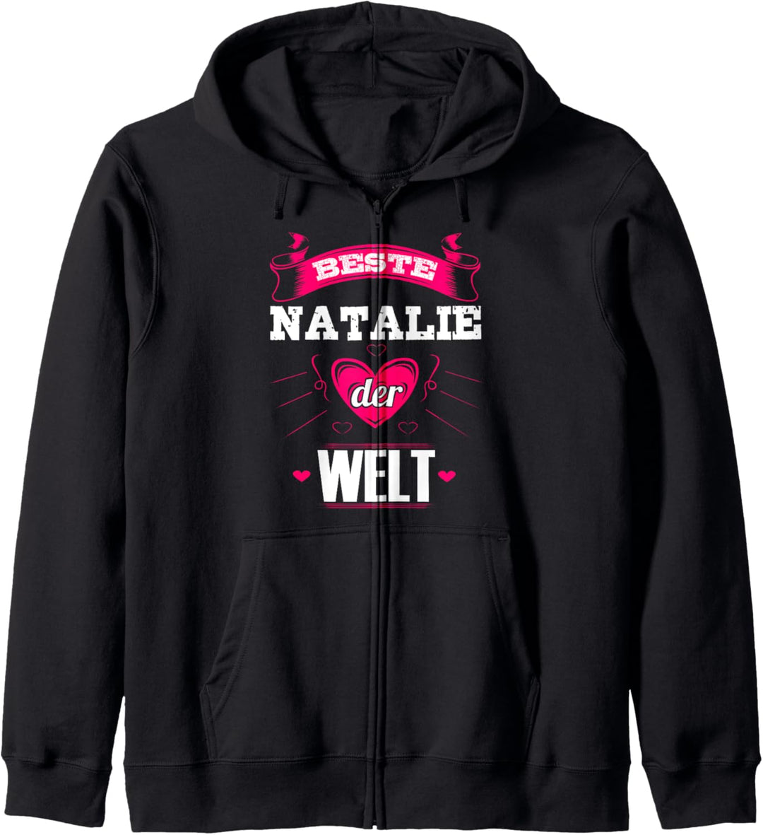 Weltbeste Natalie Kapuzenjacke