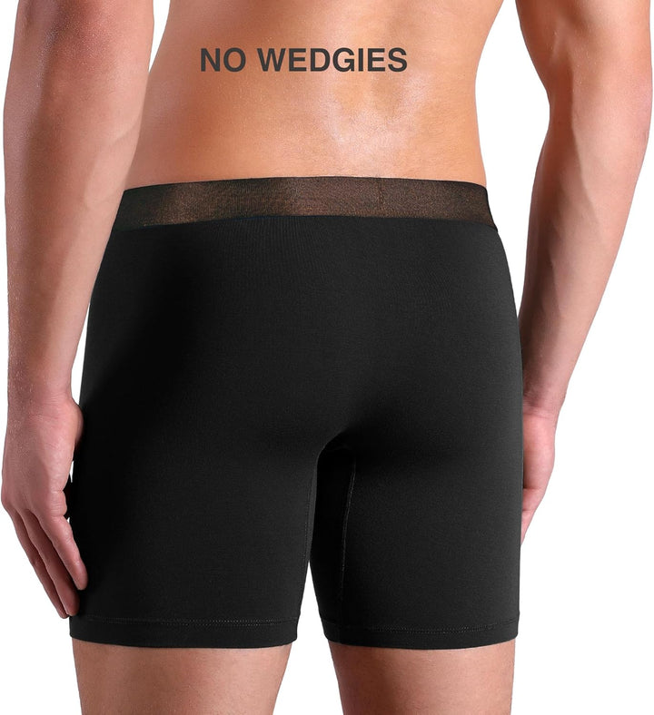 DAVID ARCHY 3/4er Pack Boxershorts, Weich, Hautfreundlich und Luftdurchlässig, Unterwäsche mit Beute