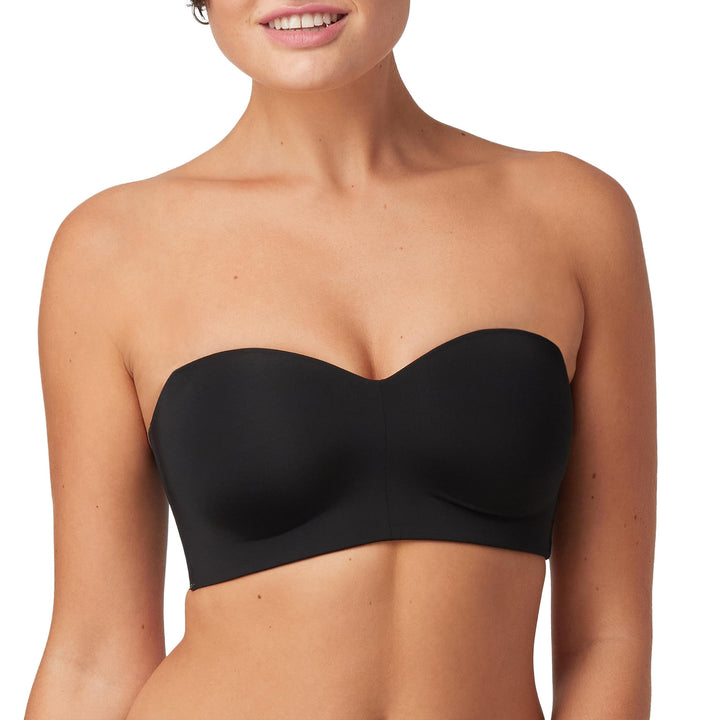 Maidenform Damen Pure Comfort Strapless, Stay-Put Wireless, Full-Coverage Convertible Bra BH M Schwa
