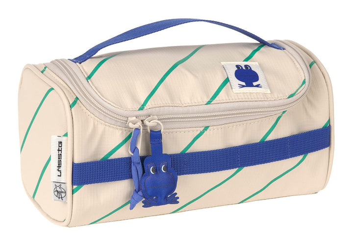 Lässig Kulturbeutel Happy Trails Mini Washbag Frog Creme