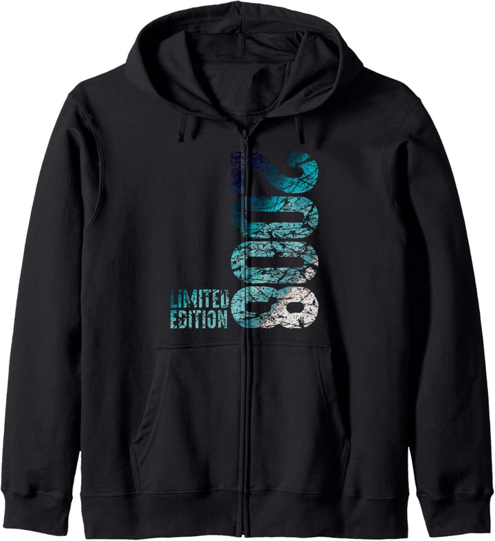 16. Geburtstag Junge Mädchen 16 Jahre 2008 Lustig Geschenk Kapuzenjacke
