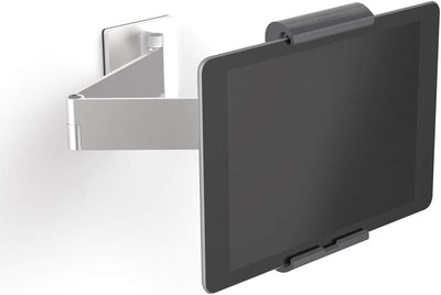 Durable Tablet Wandhalterung (mit Schwenkarm für Tablets 7-13 Zoll, 360° drehbar mit Diebstahlsicher