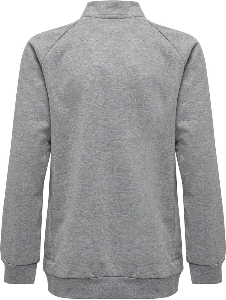 hummel UNI_KIDS Hmlmove Grid Cotton Zip Jacket Kids jacket 140 GREY MELANGE, 140 GREY MELANGE
