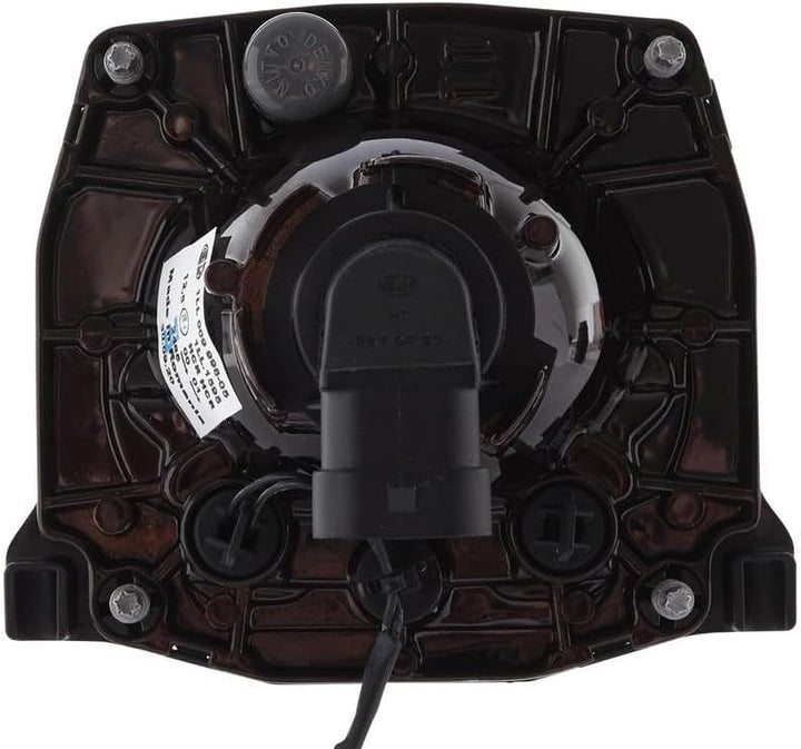 HELLA - Halogen/FF/DE-Hauptscheinwerfer - 90mm Performance - für u.a. Mercedes-Benz Unimog U300/3000