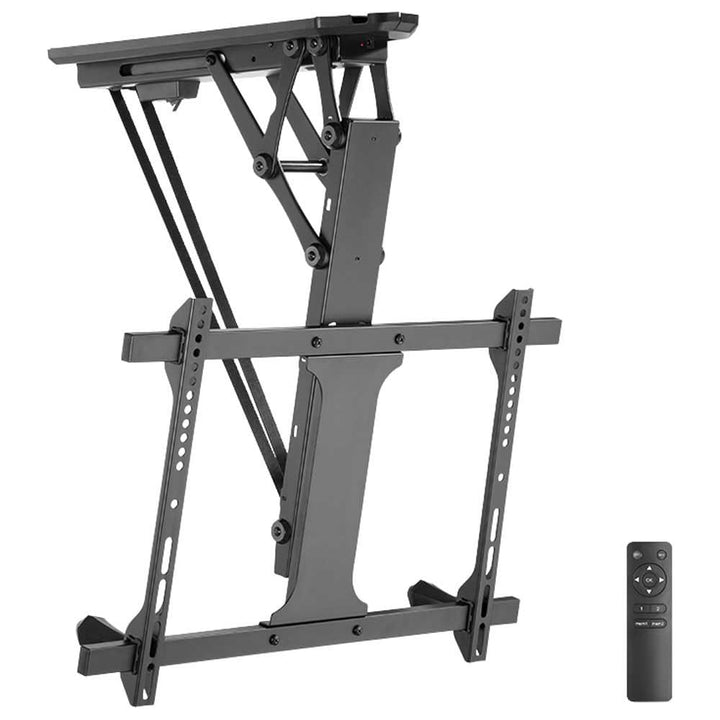 LogiLink BP0118 Elektrische TV-Deckenhalterung (32-70 Zoll) mit Fernbedienung für flache und curved
