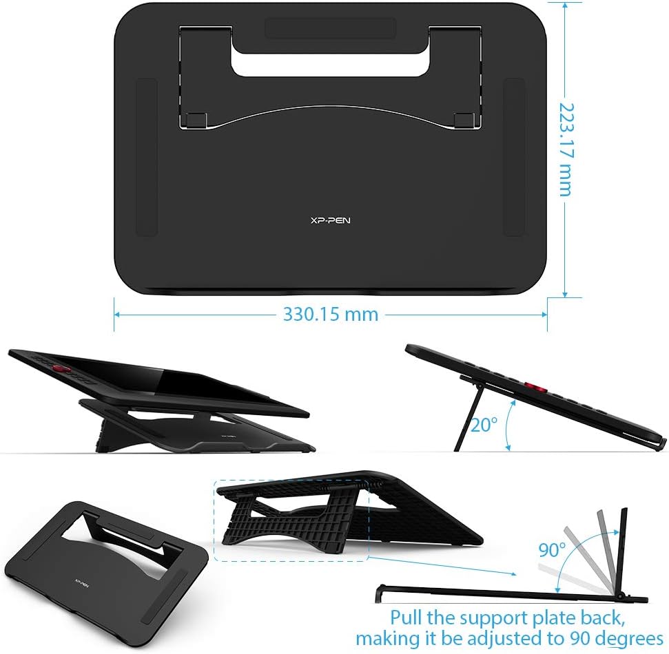 XP-PEN Artist 15.6 Pro Grafiktablett mit HD IPS Pen Display Tilt-Funktion mit Gratissoftware zum Ski