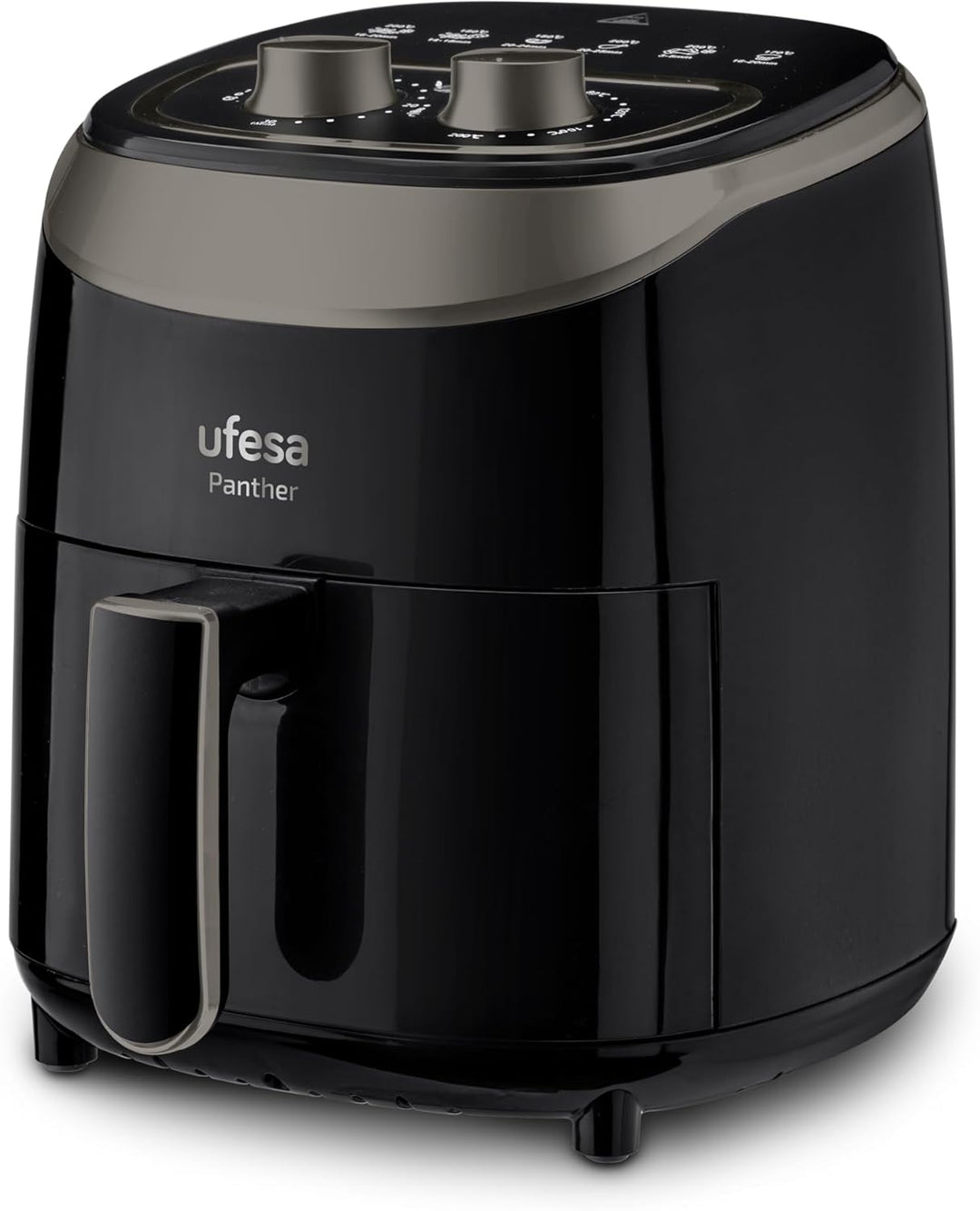 Ufesa Panther, Heissluftfritteuse mit 3,5 l, 8 Programmen, 1200 W, Timer, Temperatur 80ºC - 200ºC, o