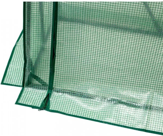 Grindi - Tomaten Gewächshaus, Foliengewächshaus mit PVC Folie und Fernster, Transparent, 100x50x170c