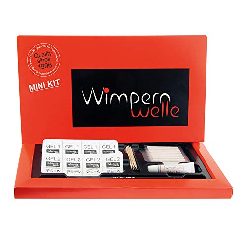 Wimpernwelle Set Mini Kit + 10x Wimpernblättchen soft - zum Schutz der Hautpartie des unteren Augenl