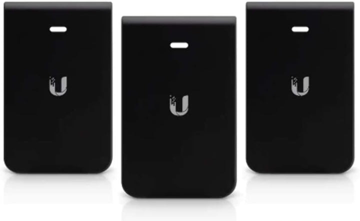 Ubiquiti Networks UniFi In-Wall HD Covers Black, 3-Pack, IW-HD-BK-3 (Black, 3-Pack)