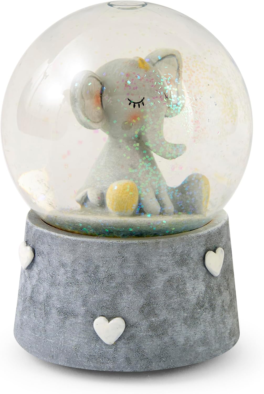 Mousehouse Gifts Elefanten Schneekugel Spieluhr Geschenk für Jungen Mädchen Kinder oder Baby
