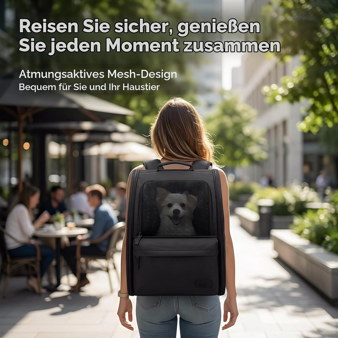 Hunderucksack und Katzenrucksack, 5kg Katzentransporttasche, Katzen Tragetasche Rucksack, Verschleis
