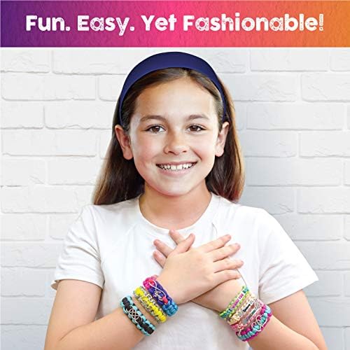 Personalisierte Charm Friendship Bracelet Making Kit: Beste Kinder im Alter von 7-14. Grosse Aktivit