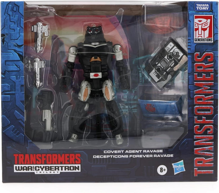 Transformers Generations War for Cybertron Exclusive Deluxe Covert Agent Ravage und Micromaster Dece