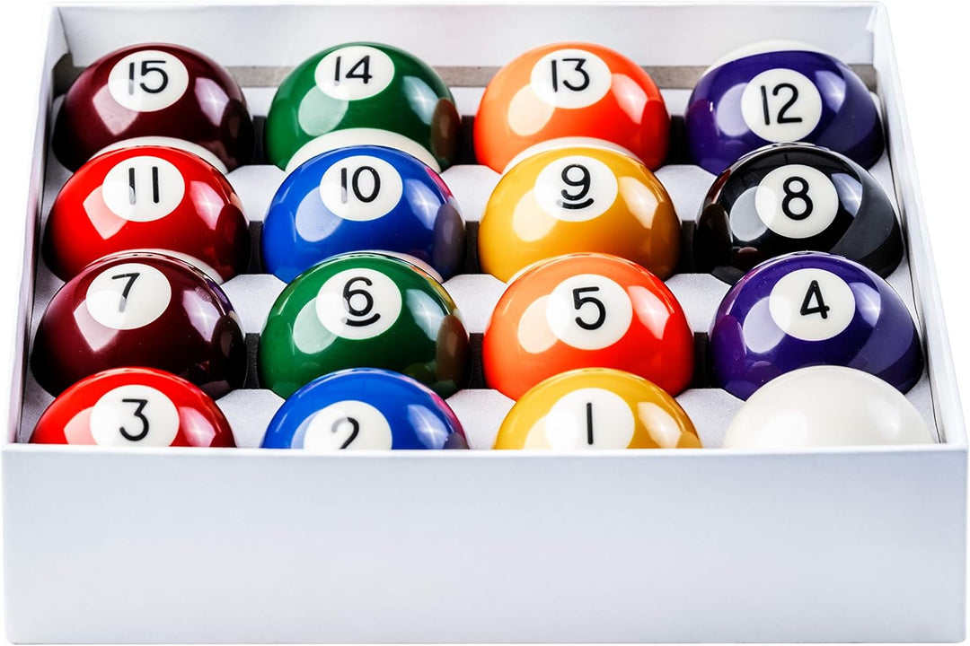 Robertson Premium Billardkugeln Pool 57,2 mm für EIN perfektes Spielergebnis, entsprechen mit der Gr