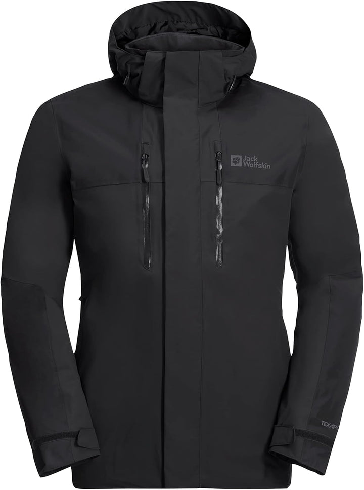 Jack Wolfskin Herren Jasper JKT Men Jacke M Schwarz, M Schwarz
