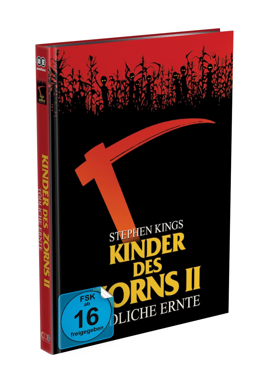 KINDER DES ZORNS 2 - Tödliche Ernte - Stephen King - 2-Disc Mediabook Cover B (Blu-ray + DVD) Limite