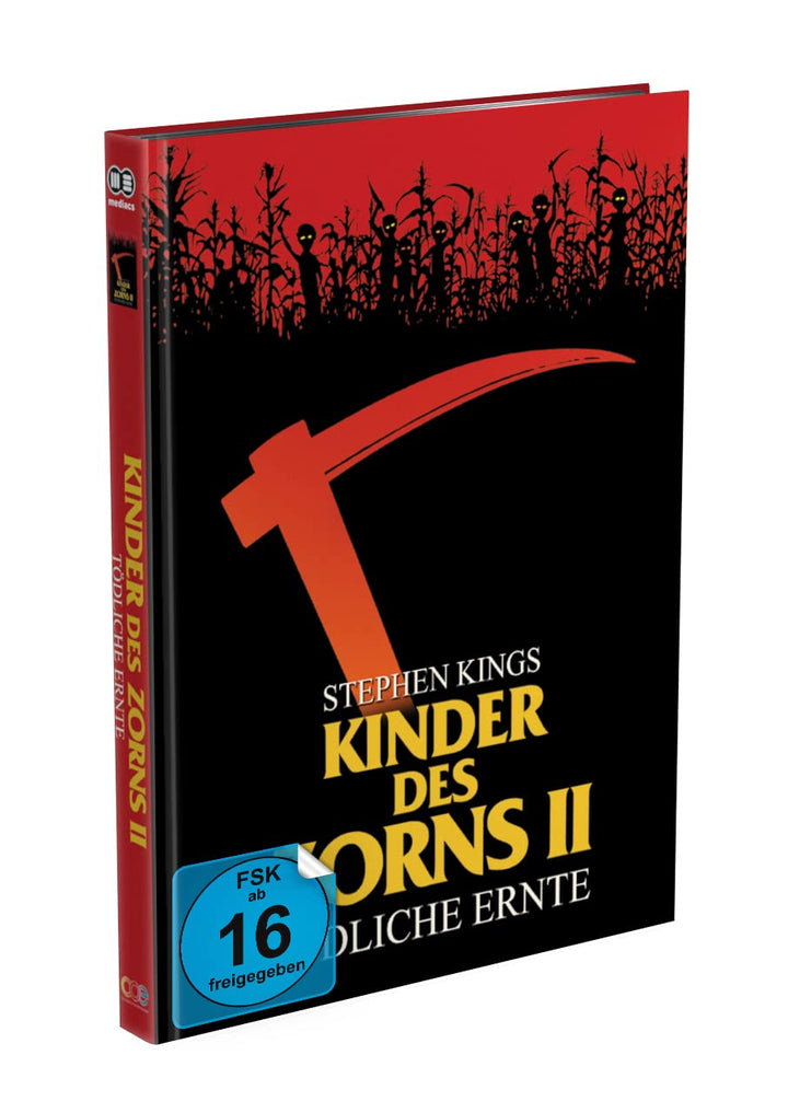 KINDER DES ZORNS 2 - Tödliche Ernte - Stephen King - 2-Disc Mediabook Cover B (Blu-ray + DVD) Limite