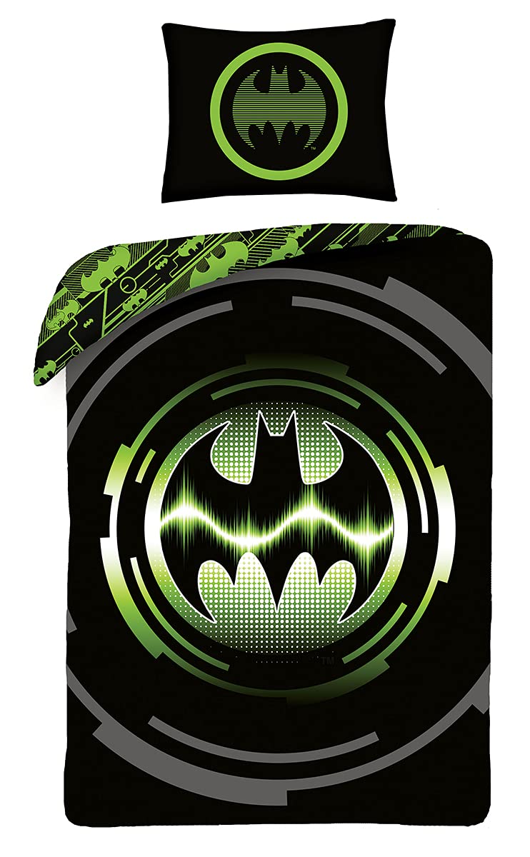 Halantex Baumwolle Bettwäsche 140x200 cm + 70x90 cm Batman