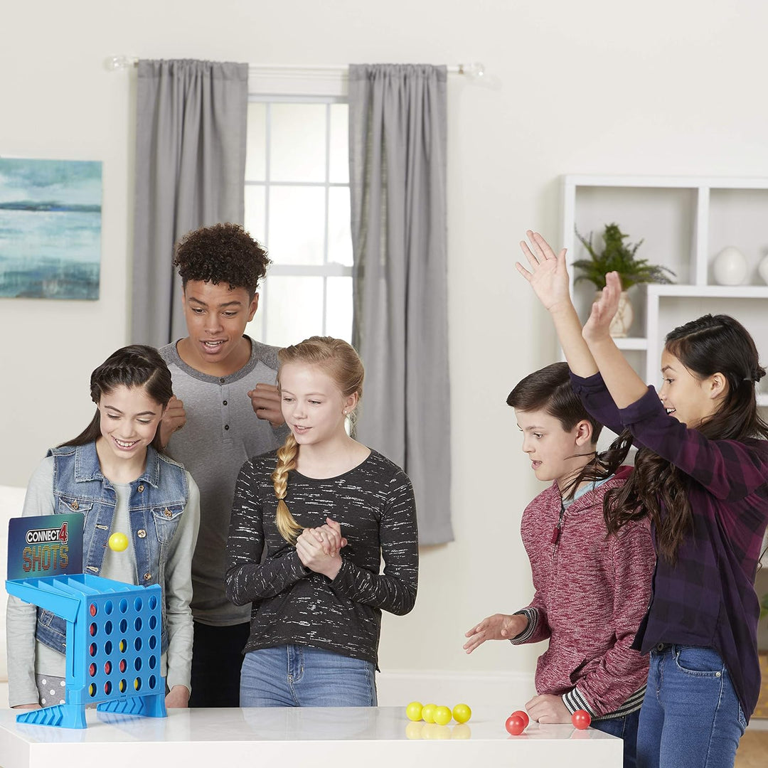 Hasbro E3578100 4 gewinnt Action, temporeiches Kinderspiel, 4 gewinnt Action
