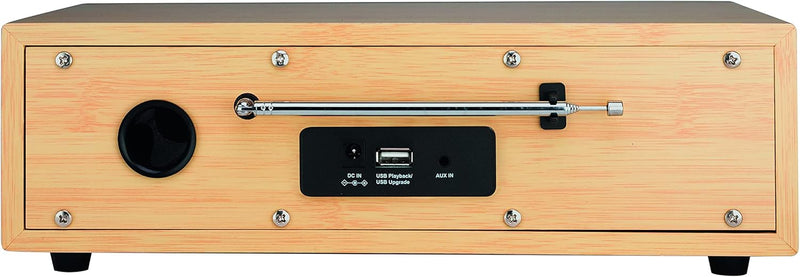 Albrecht DR 882 Digitalradio DAB+/UKW Farbdisplay, 27882, Fernbedienung, Weckfunktion, Stereo Musik