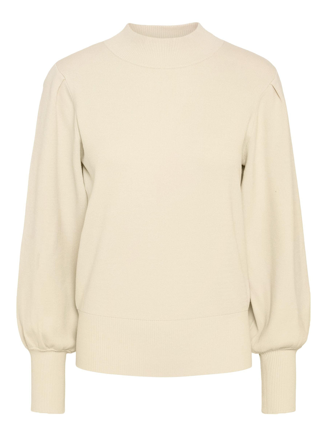 YAS Damen Yasfonny Ls Knit S. Noos Pullover XS Birch, XS Birch