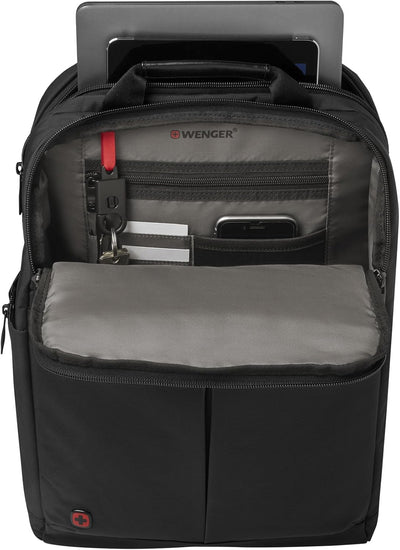 WENGER Reload 16 Laptop-Rucksack mit Tabletfach bis 10 Zoll, Notebook bis 16 Zoll, Organizer, 16 l,