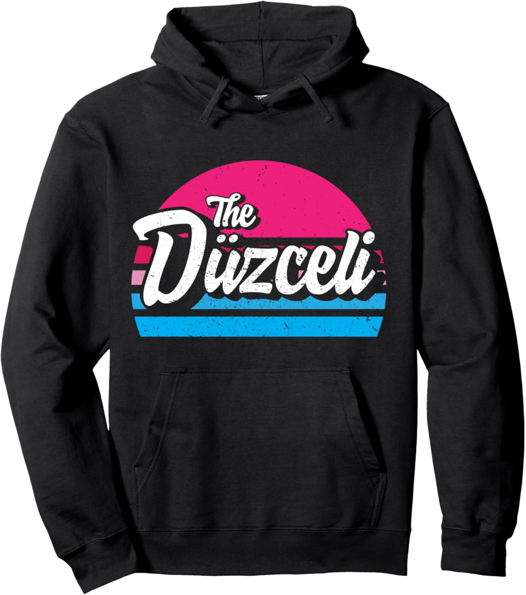 Düzce 81 Memleket Türkei Retro Geschenkidee Pullover Hoodie