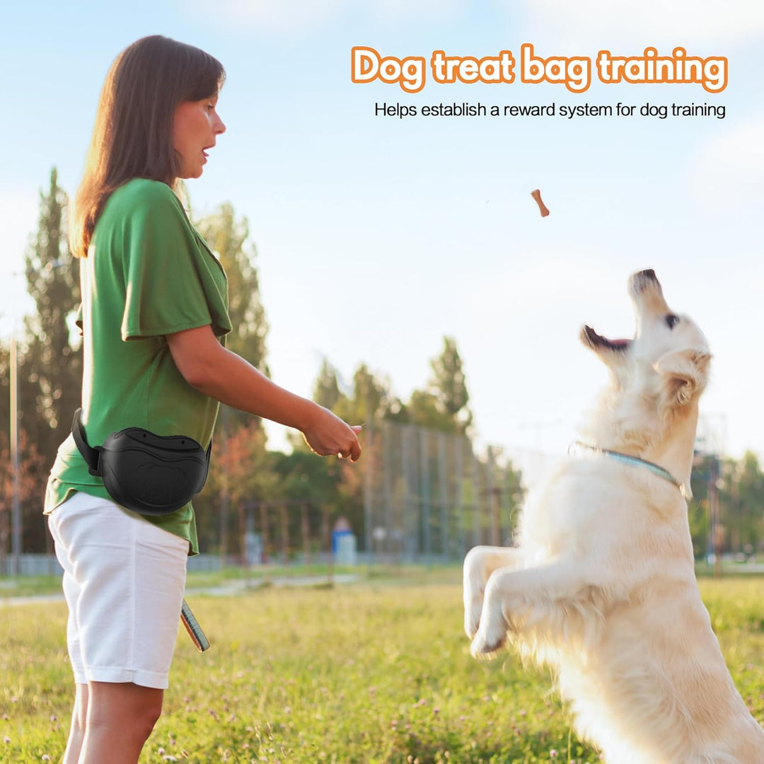 AWINNER Leckerli-Tasche für Hunde – Premium-Silikon, verbesserte 4 Starke Magnete, verbesserter Magn