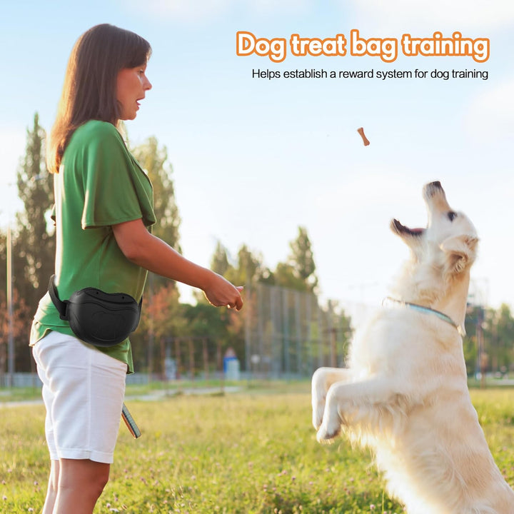 AWINNER Leckerli-Tasche für Hunde – Premium-Silikon, verbesserte 4 Starke Magnete, verbesserter Magn