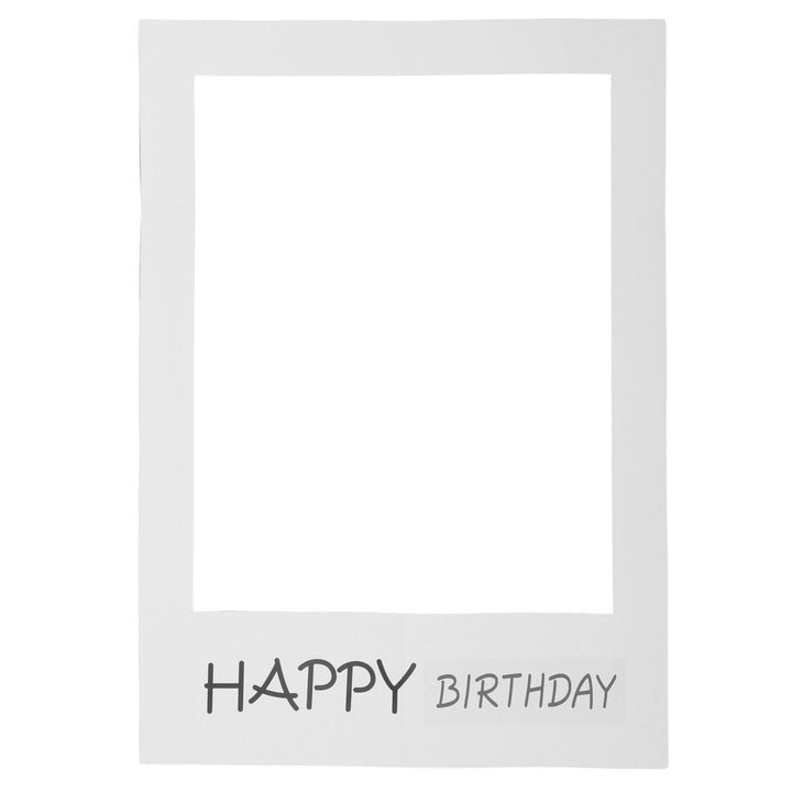 Vaguelly Bilderrahmen für Fotokabinen, Requisiten, Geburtstagsfeiern, Selfie-Rahmen, Happy Birthday,