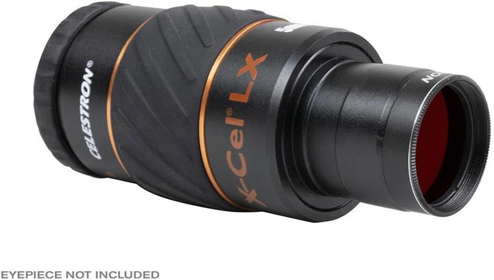 Celestron 94119-10 lunares und planetares Okular-Filterset, 4 Stück - Mit sattem Gelb (12), Orange (