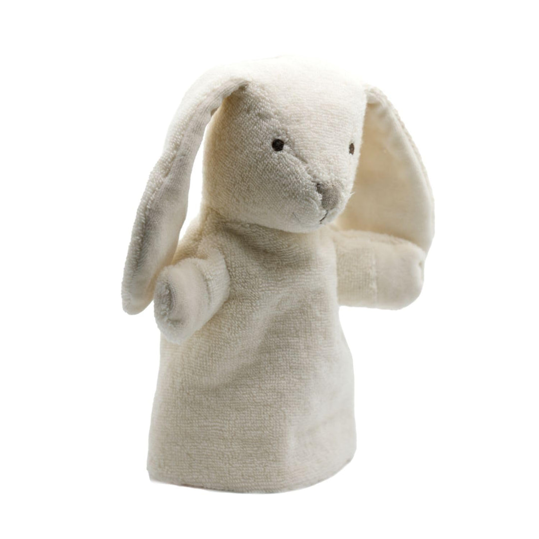 Cute Since 1999 Cremefarbene Hase Handpuppe für Kinder ab 0 Monate - Biologische Handpuppe für Junge